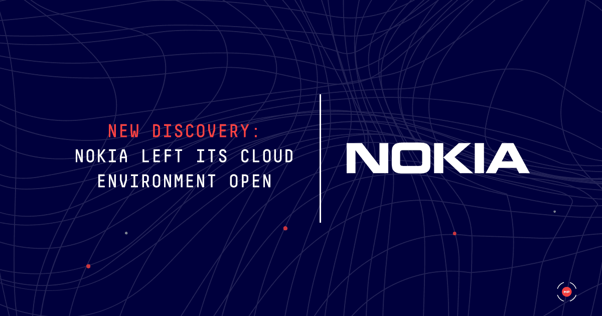 New Discovery: Nokia left its cloud environment open, config details ...