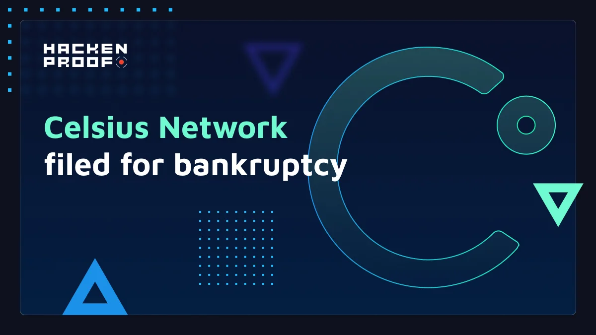 Celsius Network filed for bankruptcy